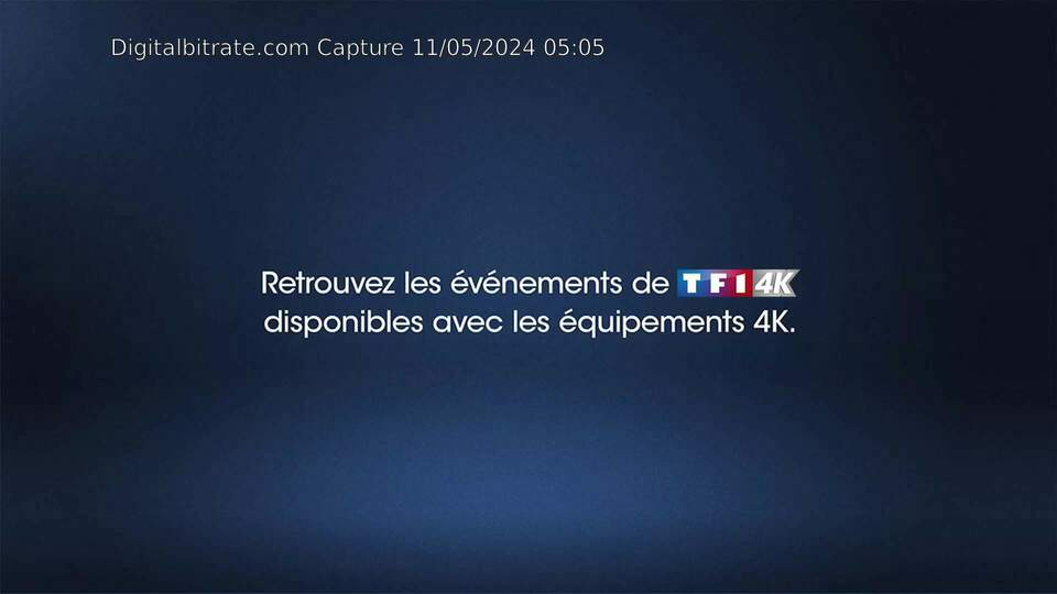 Capture Image PANNEAU TF1 4K SFR